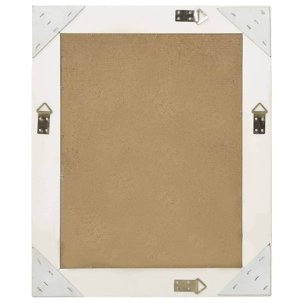 Wall Mirror Baroque Style White