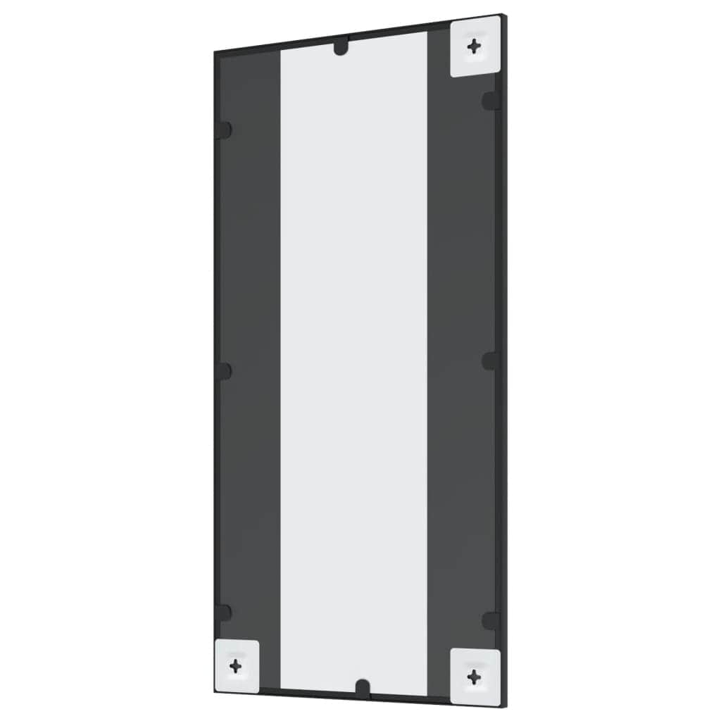 Wall Mirror Black Iron