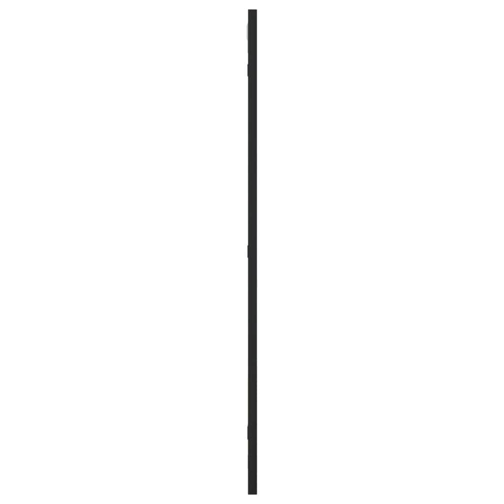 Wall Mirror Black Iron