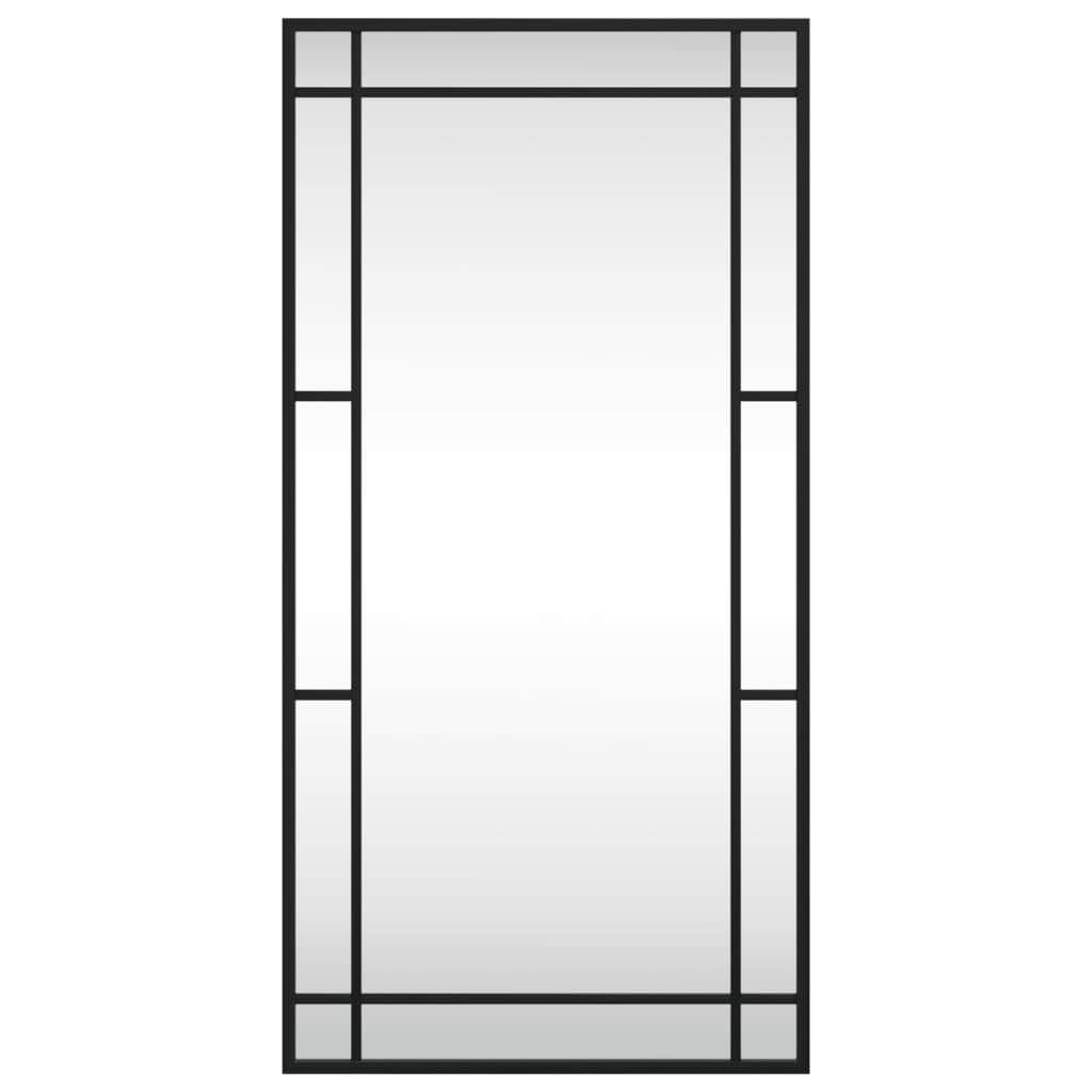 Wall Mirror Black Iron
