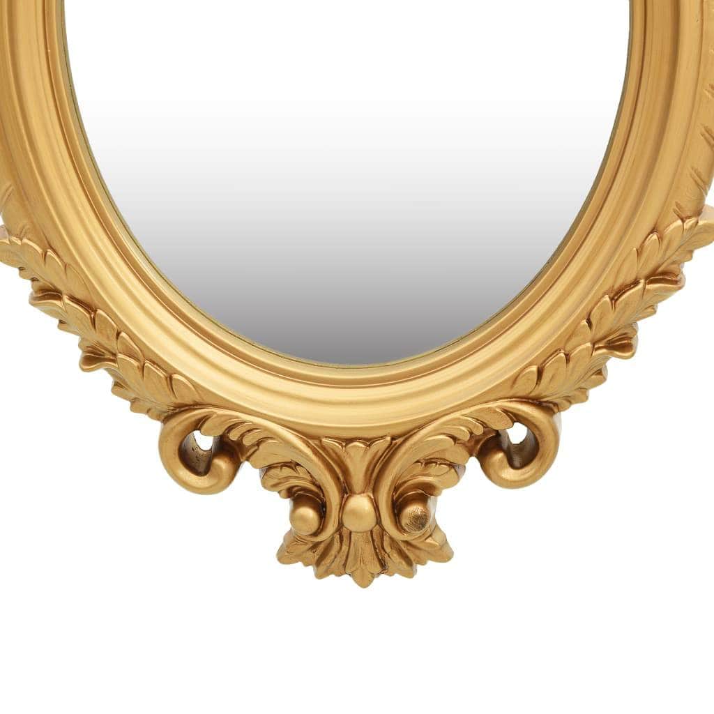 Wall Mirror Castle Style Gold