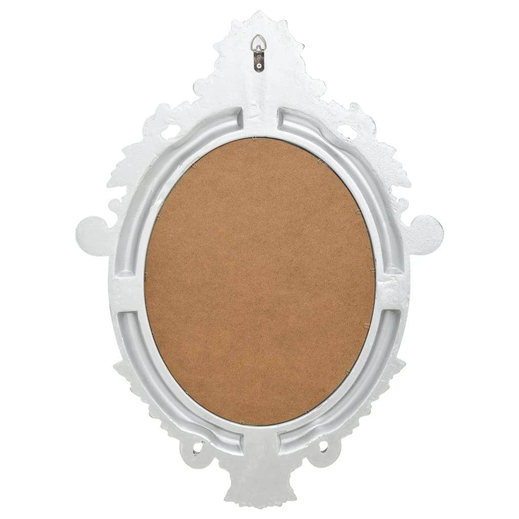 Wall Mirror Castle Style Silver
