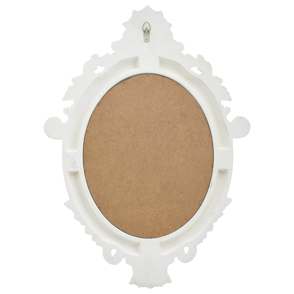Wall Mirror Castle Style White