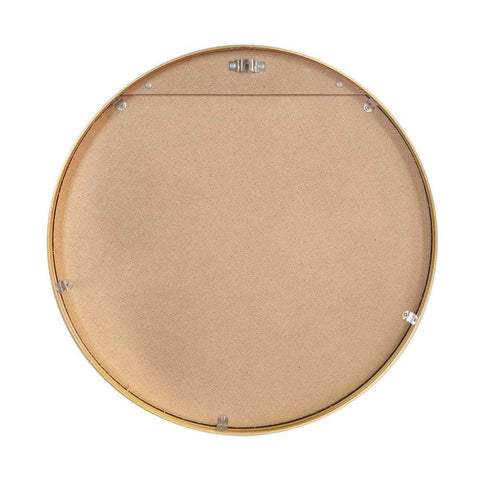 Wall Mirror Round 50cm Gold