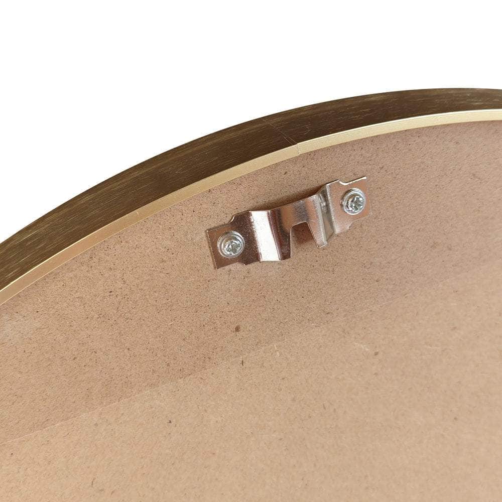 Wall Mirror Round 50cm Gold