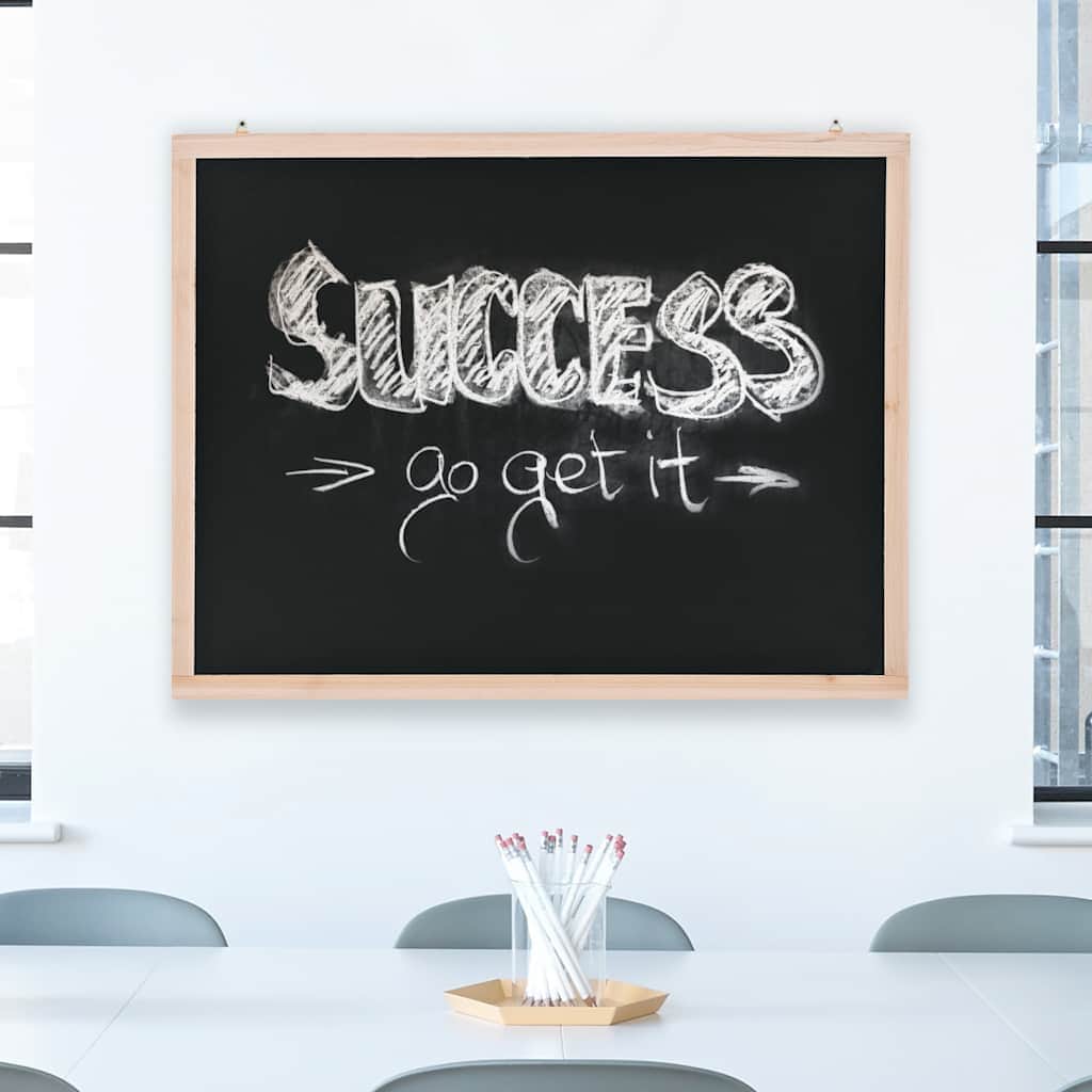 Wall-Mounted, Blackboard Cedar Wood