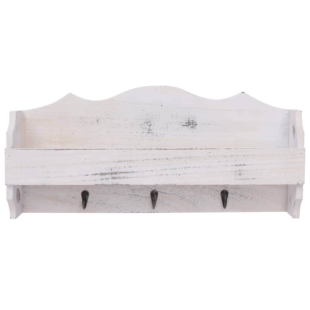 Wall Mounted Coat Rack White