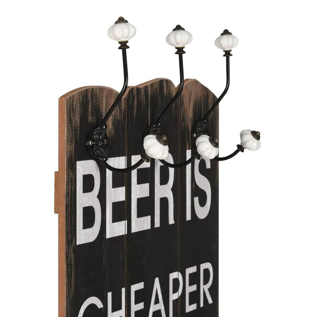 Wall-mounted Coat Rack with 6 Hooks CHEAPER