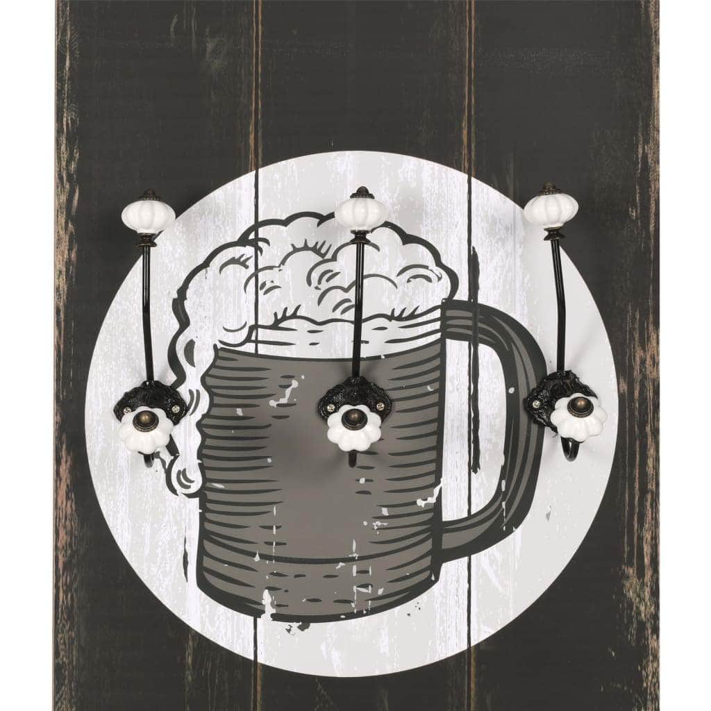 Wall-mounted Coat Rack with 6 Hooks CHEAPER