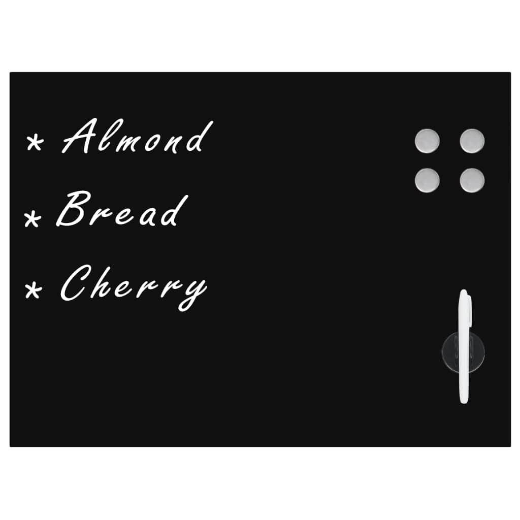 Wall Mounted Home, Office Magnetic Blackboard Glass - Simple deals