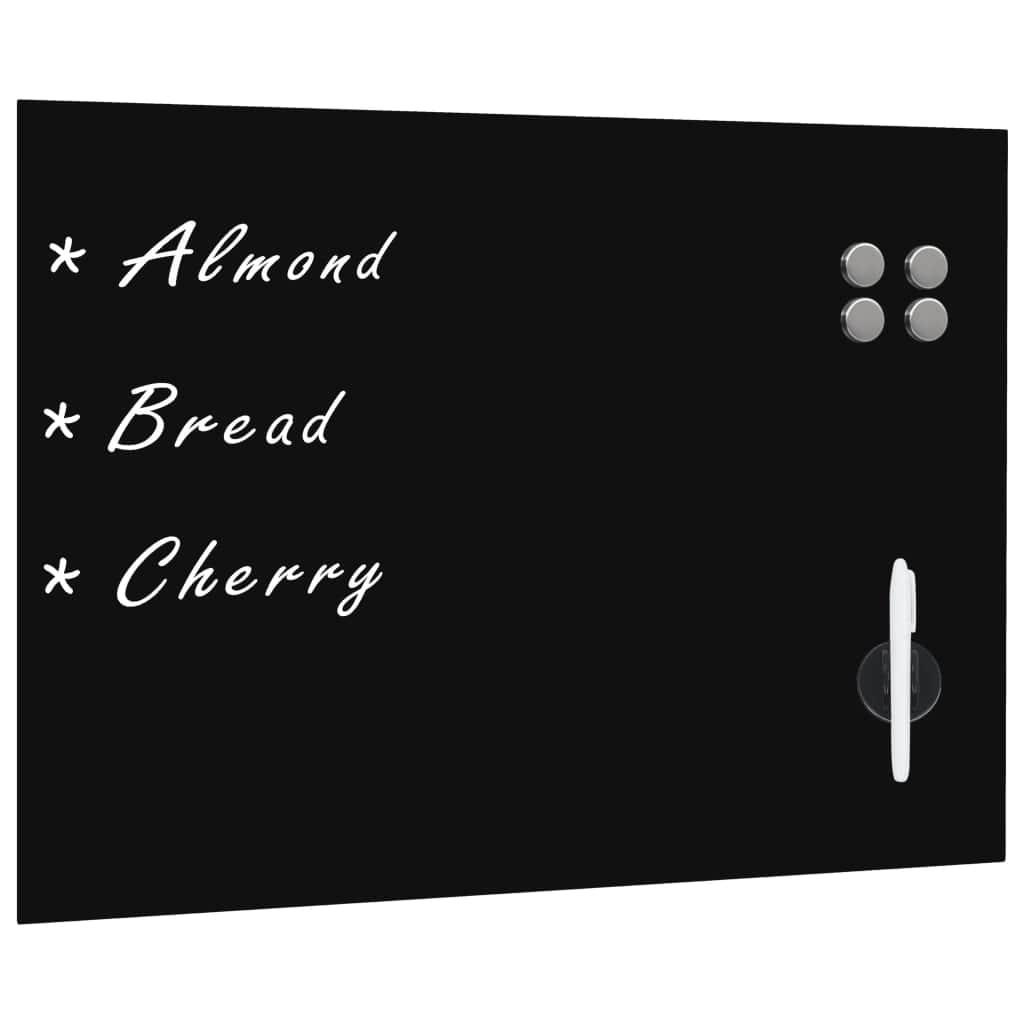 Wall Mounted Home, Office Magnetic Blackboard Glass - Simple deals