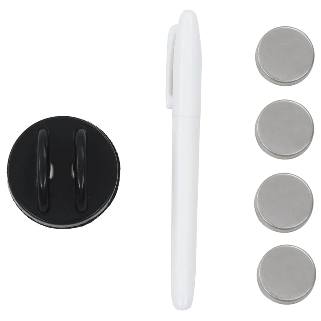 Wall Mounted Home, Office Magnetic Blackboard Glass - Simple deals