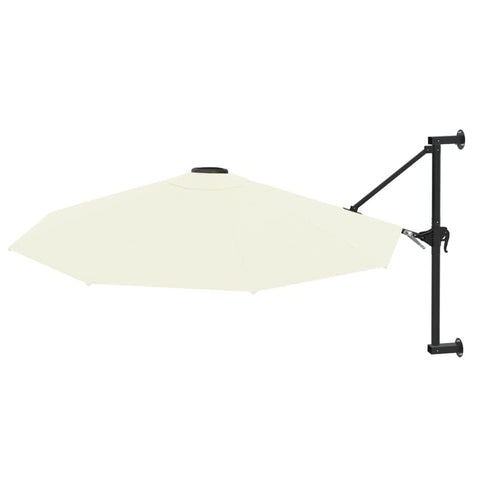 Wall-Mounted Parasol with Metal Pole Sand