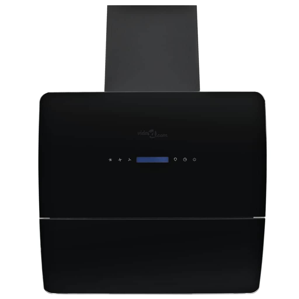 Wall Mounted Range Hood Stainless Steel Black