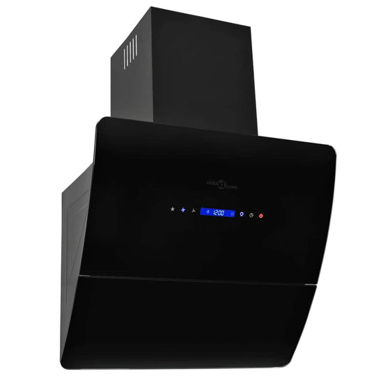 Wall Mounted Range Hood Stainless Steel Black