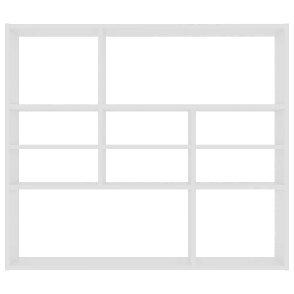 Wall Shelf White Chipboard