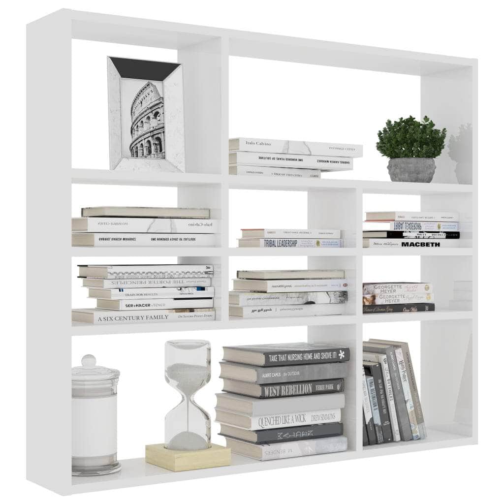 Wall Shelf White Chipboard