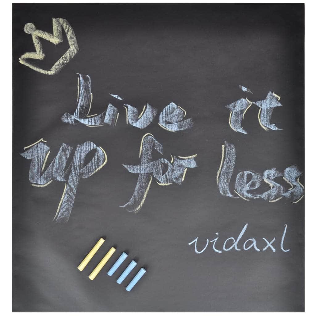 Wall Sticker Blackboard" 2 "Rolls with Chalks