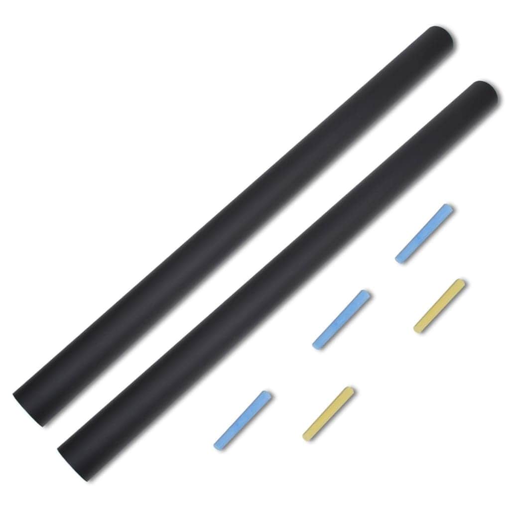 Wall Sticker Blackboard" 2 "Rolls with Chalks