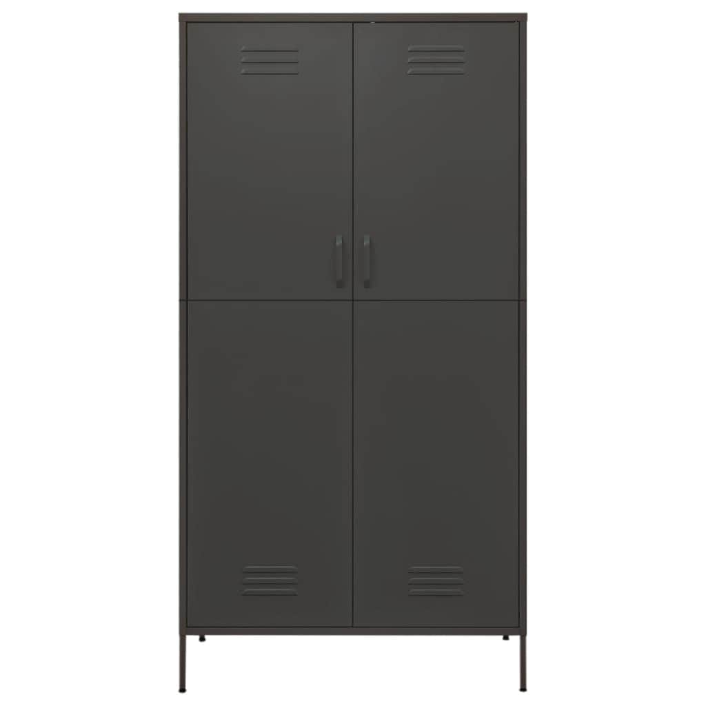 Wardrobe Anthracite Steel