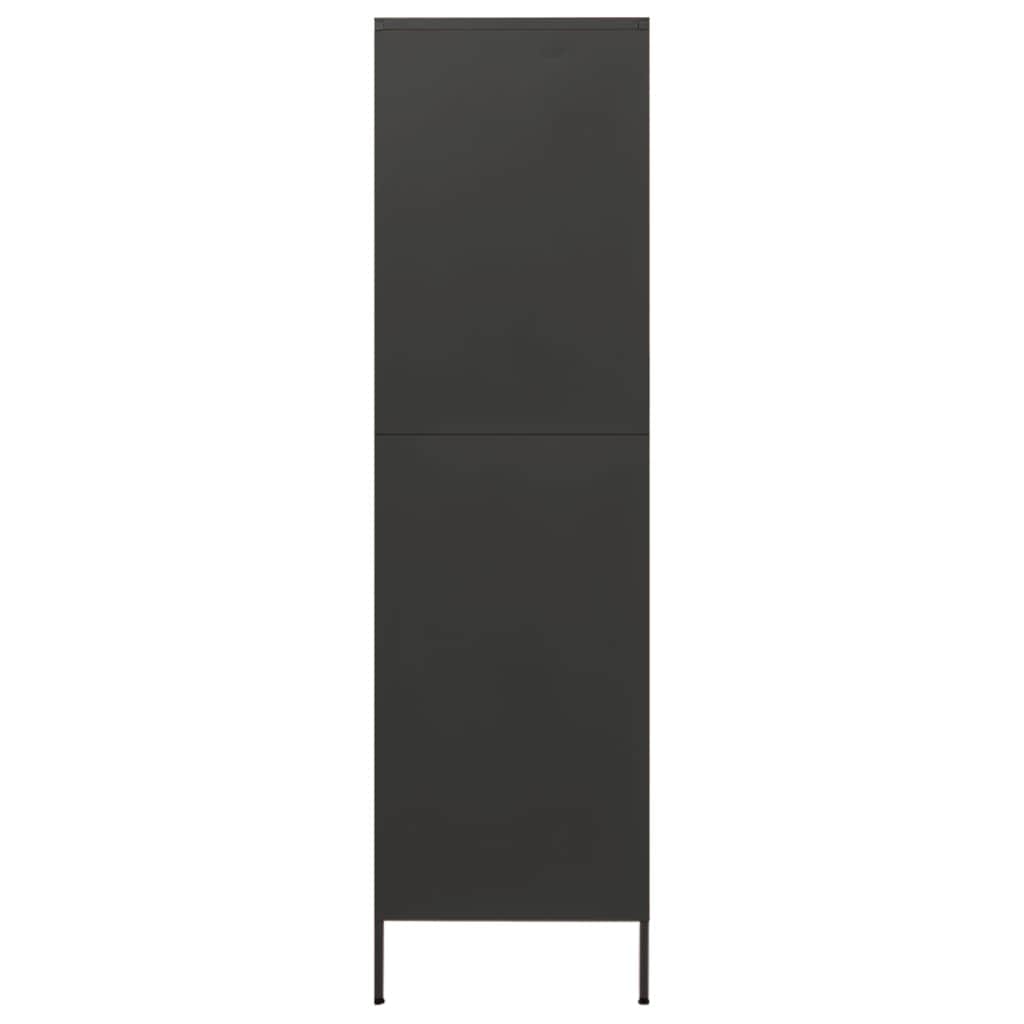 Wardrobe Anthracite Steel