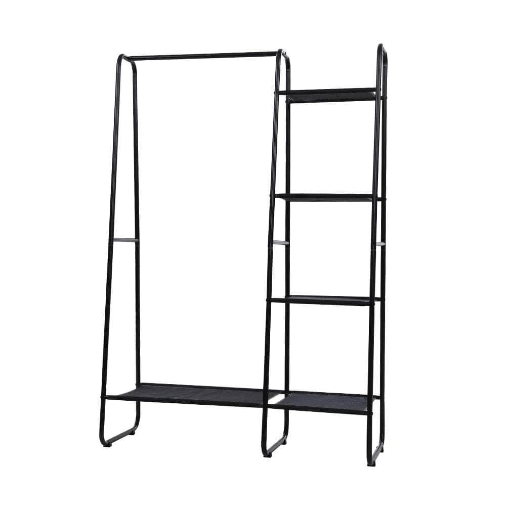 Wardrobe Clothes Rack Airer Coat Stand Closet 150cm