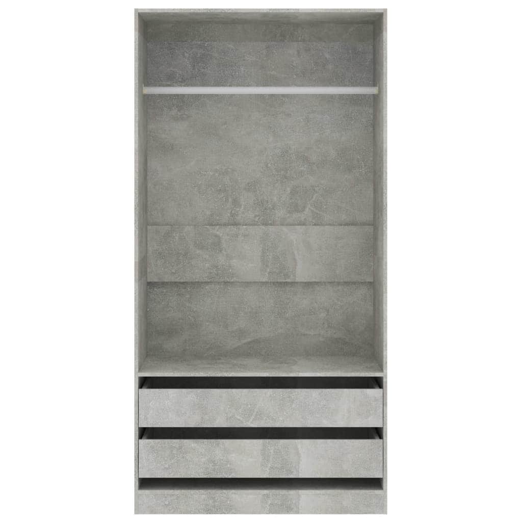 Wardrobe Concrete Chipboard