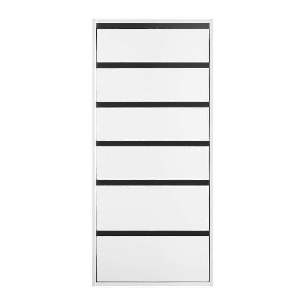 Wardrobe Shelf Unit 6 Chest of Drawers Clothes Storage Cabinet Rack