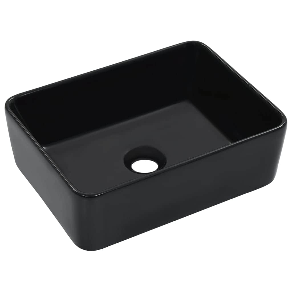 Wash Basin Ceramic Black