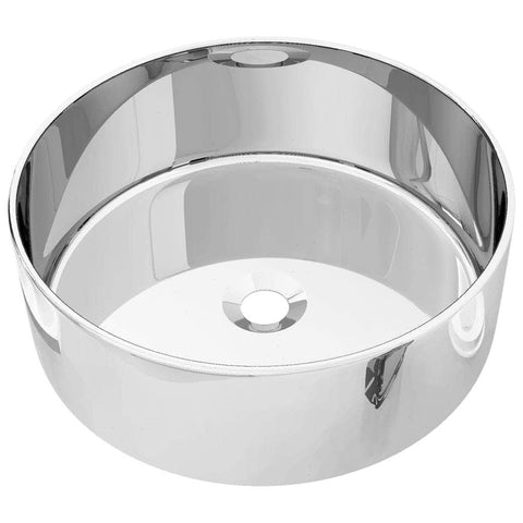 Wash Basin Ceramic {Silver}