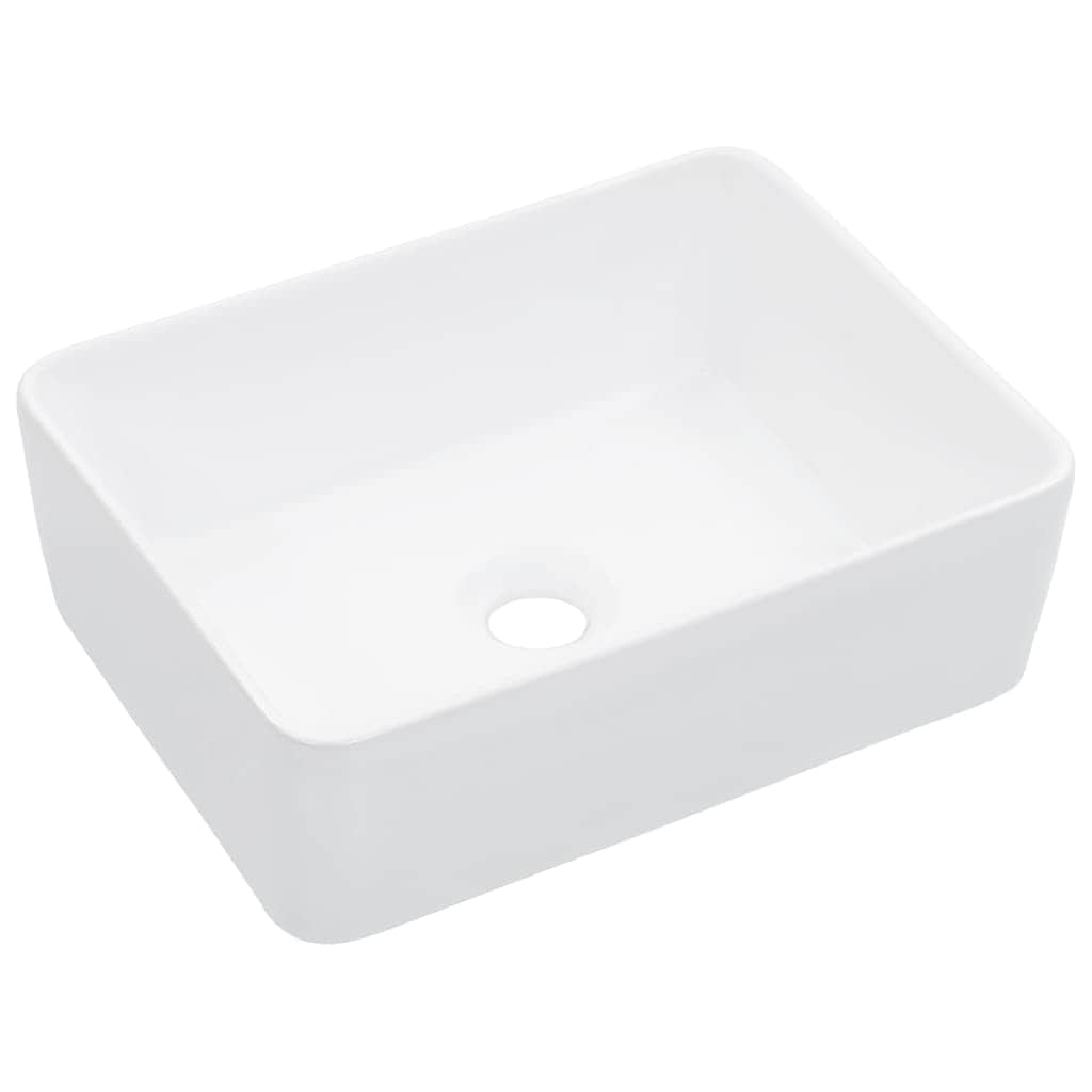 Wash Basin Ceramic White