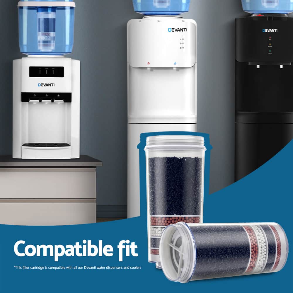 Water Cooler Dispenser 7-Stage Filter 2 Pack