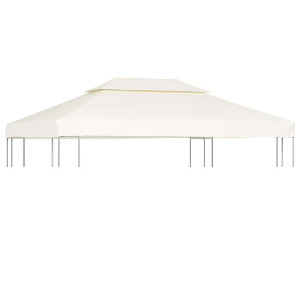 Water - proof Gazebo Cover Canopy - Cream White - Simple deals