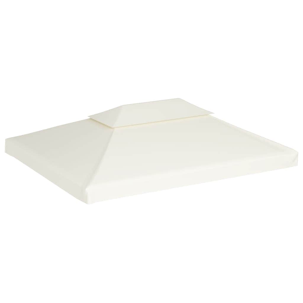 Water - proof Gazebo Cover Canopy - Cream White - Simple deals