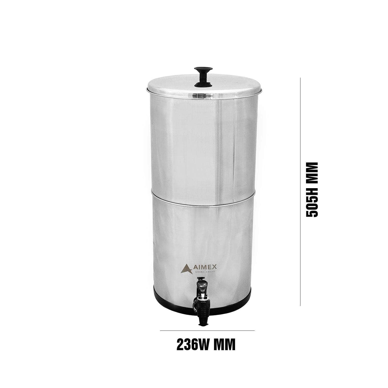 Water Stainless Steel 304 Water Filter System - White Filter