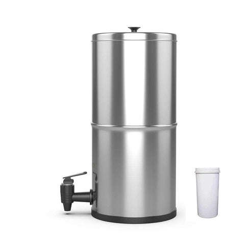 Water Stainless Steel 304 Water Filter System - White Filter