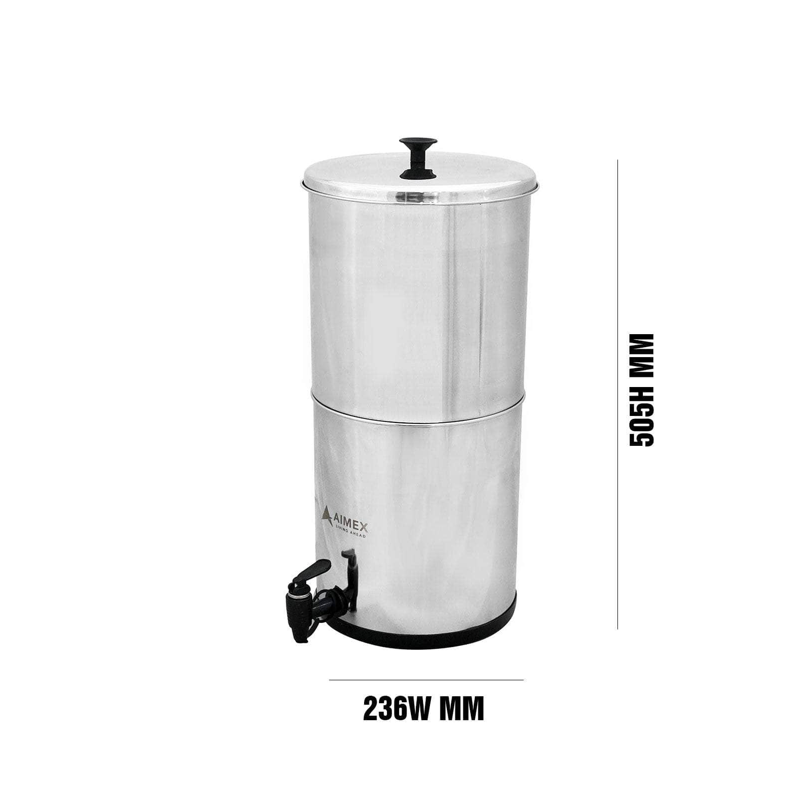 Water Stainless Steel 304 Water Filter System - White Filter