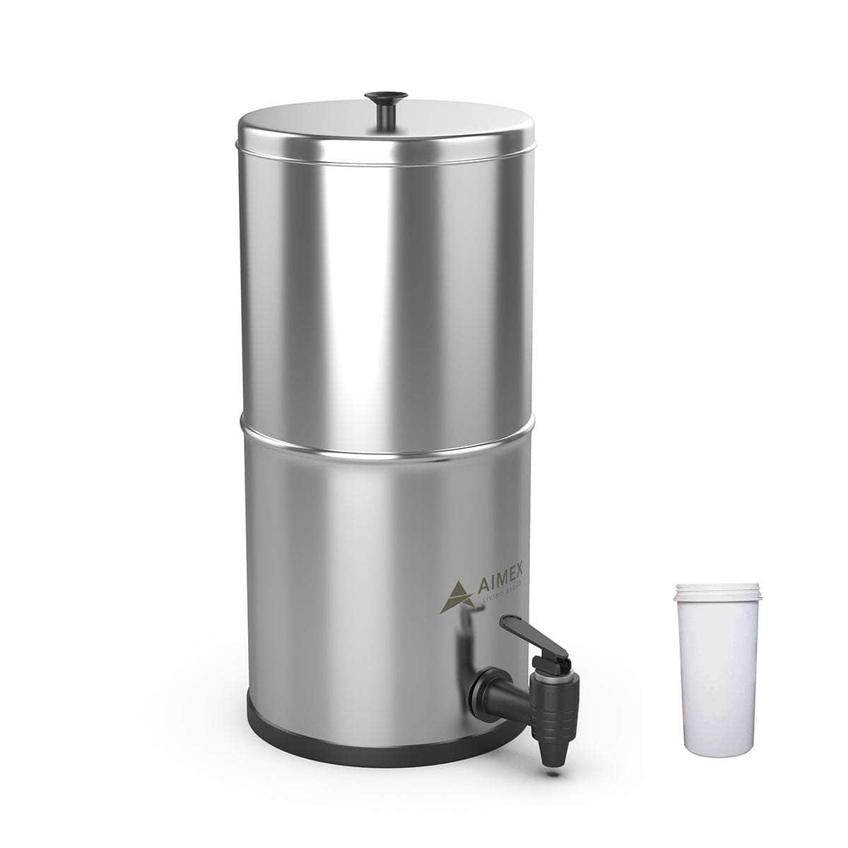 Water Stainless Steel 304 Water Filter System - White Filter