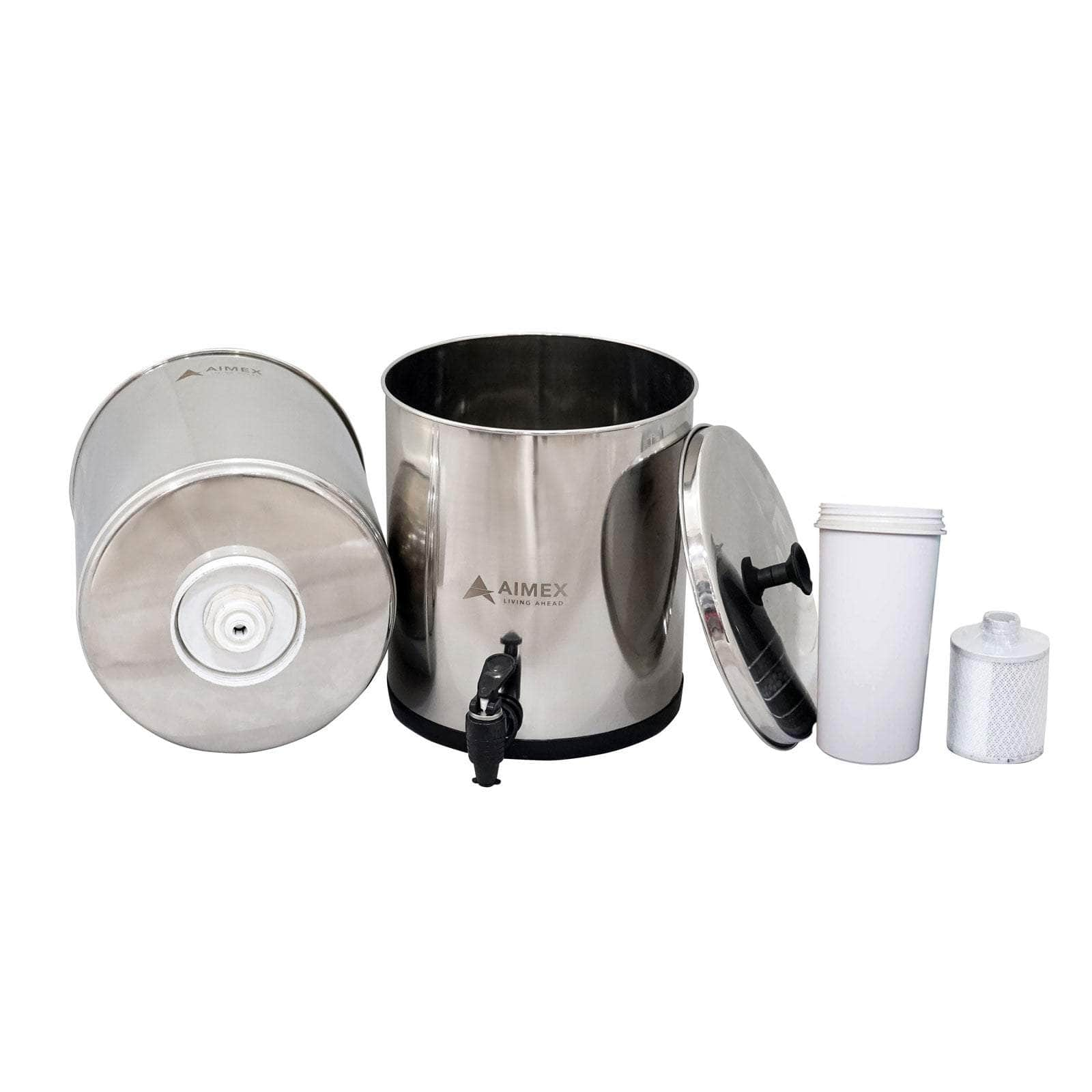 Water Stainless Steel 304 Water Filter System - White Filter