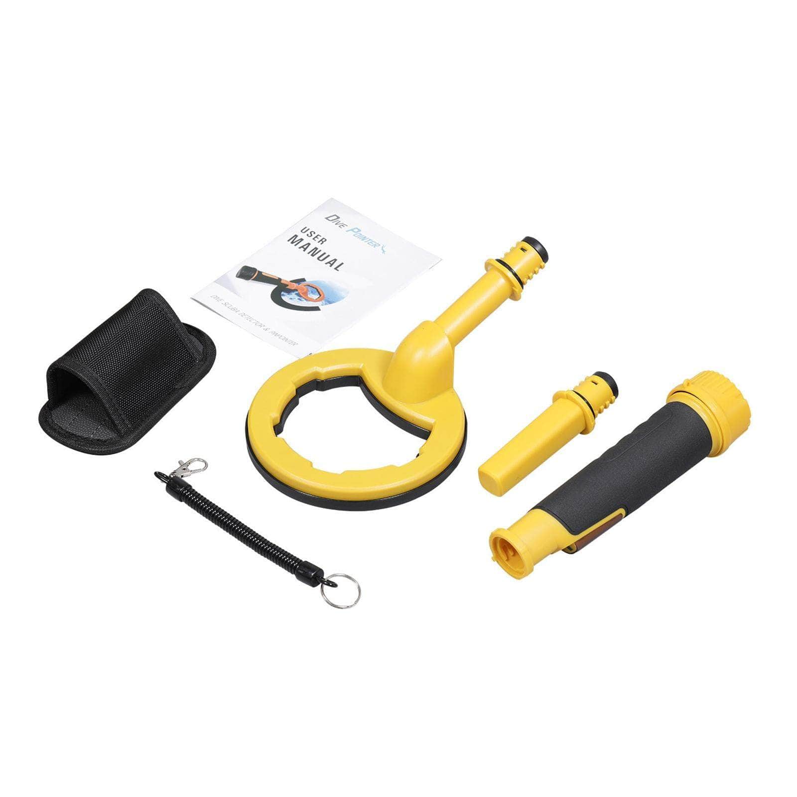 Waterproof 2-In-1 Underwater Metal Detector - 60M Submersible
