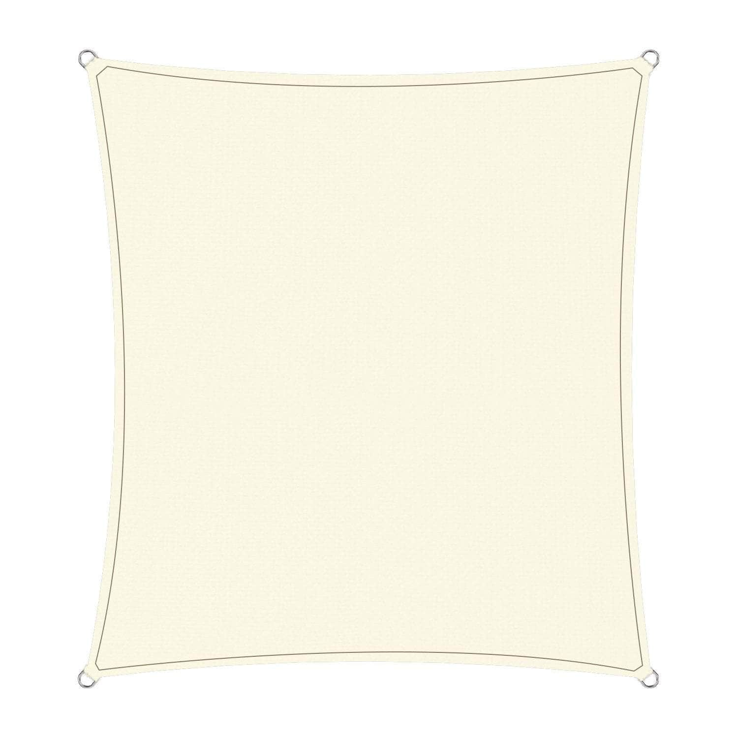 Waterproof Outdoor Shade Sail Canopy Sun Cloth  Square 4x4M