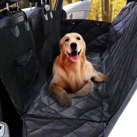 Waterproof Pet Car Seat Cover Hammock With Seat Belt Buckle