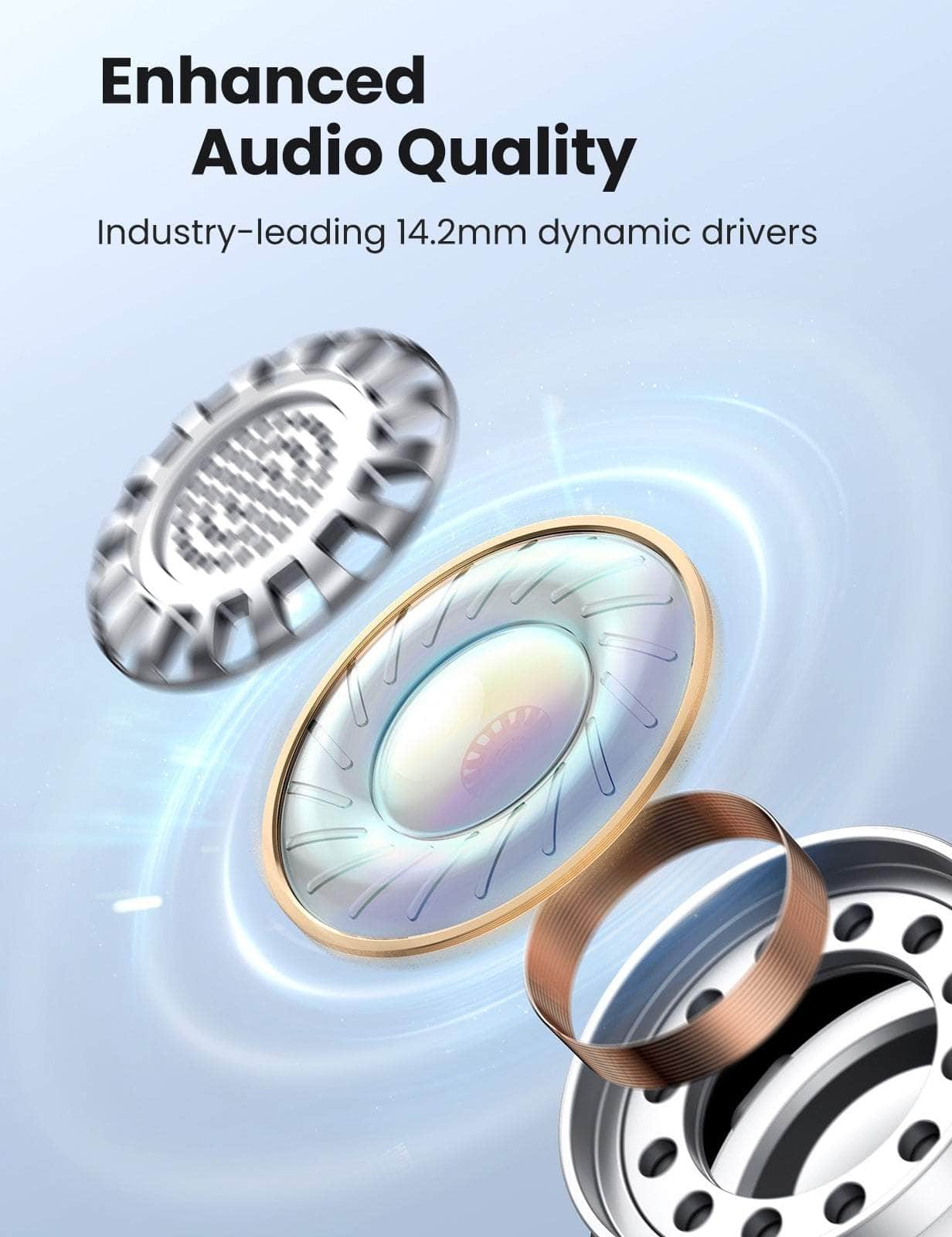 waterproof  Wireless Earbuds Black