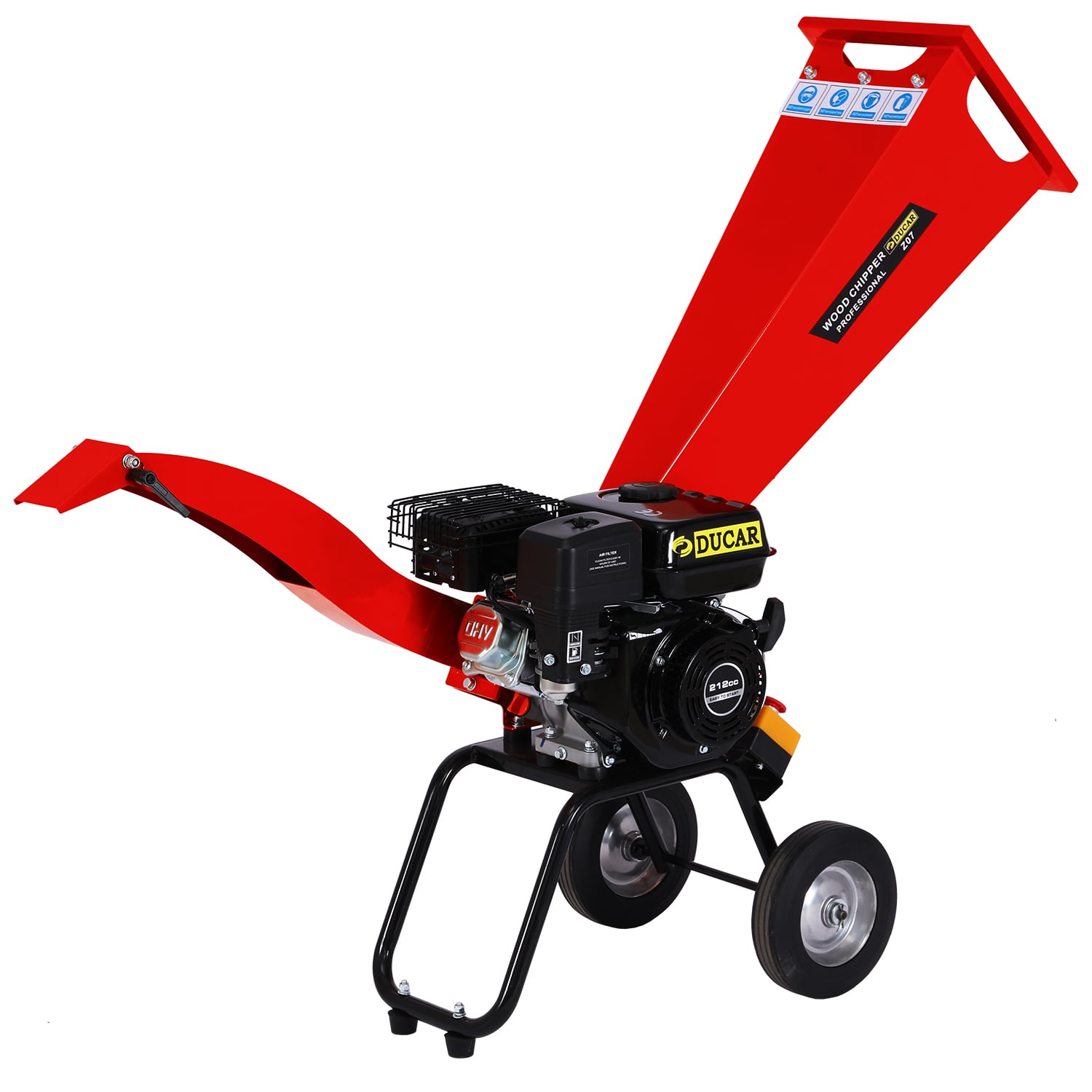 Wood Chipper 7HP Petrol Powered