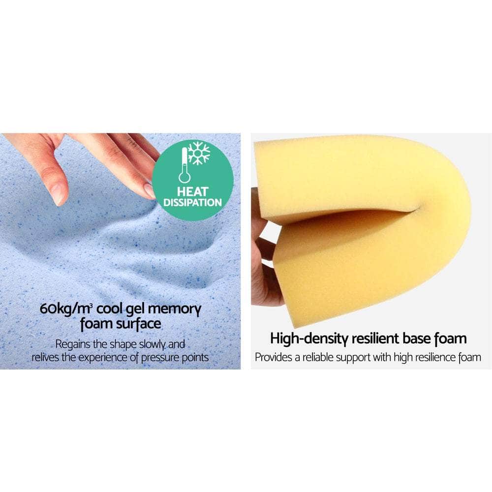 Wedge Pillow White Twin Pack