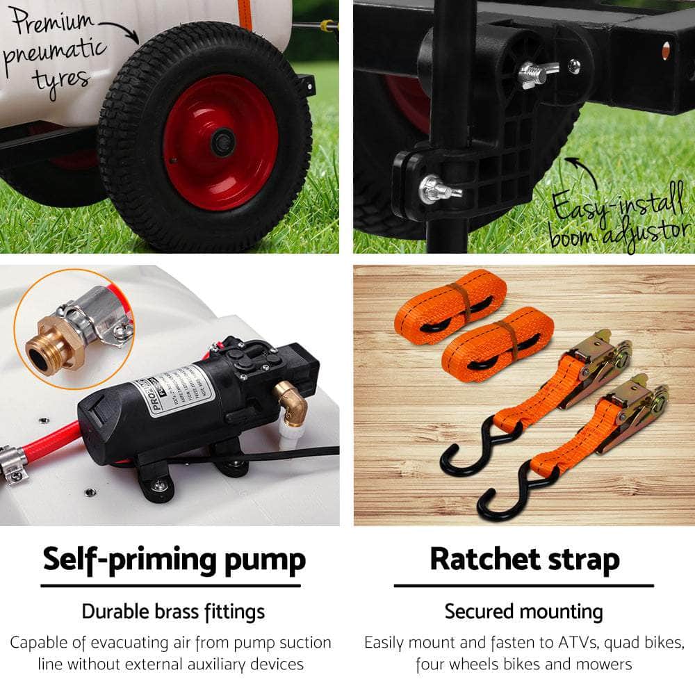 Weed Sprayer 100L Tank with Trailer