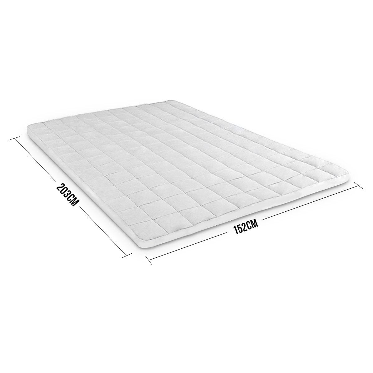 Weighted Blanket Heavy Quilt Doona 7Kg - White