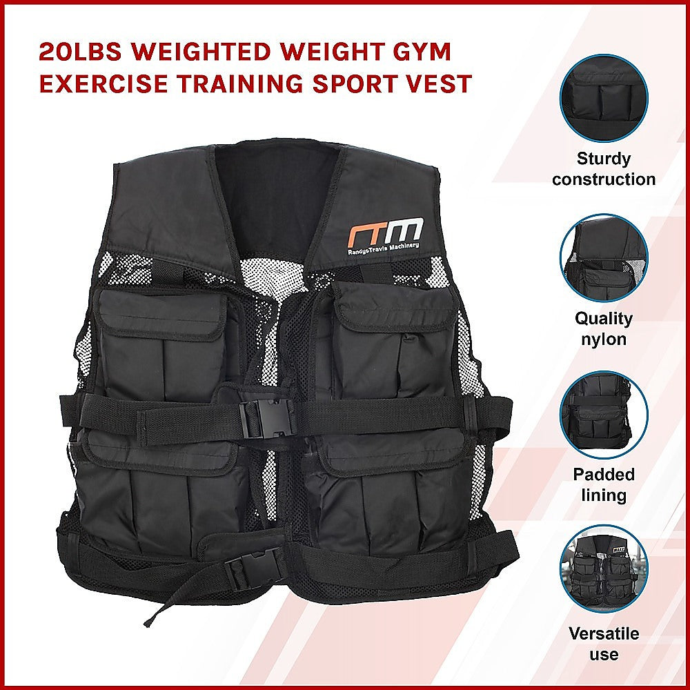 Weighted Vest - 20LBS