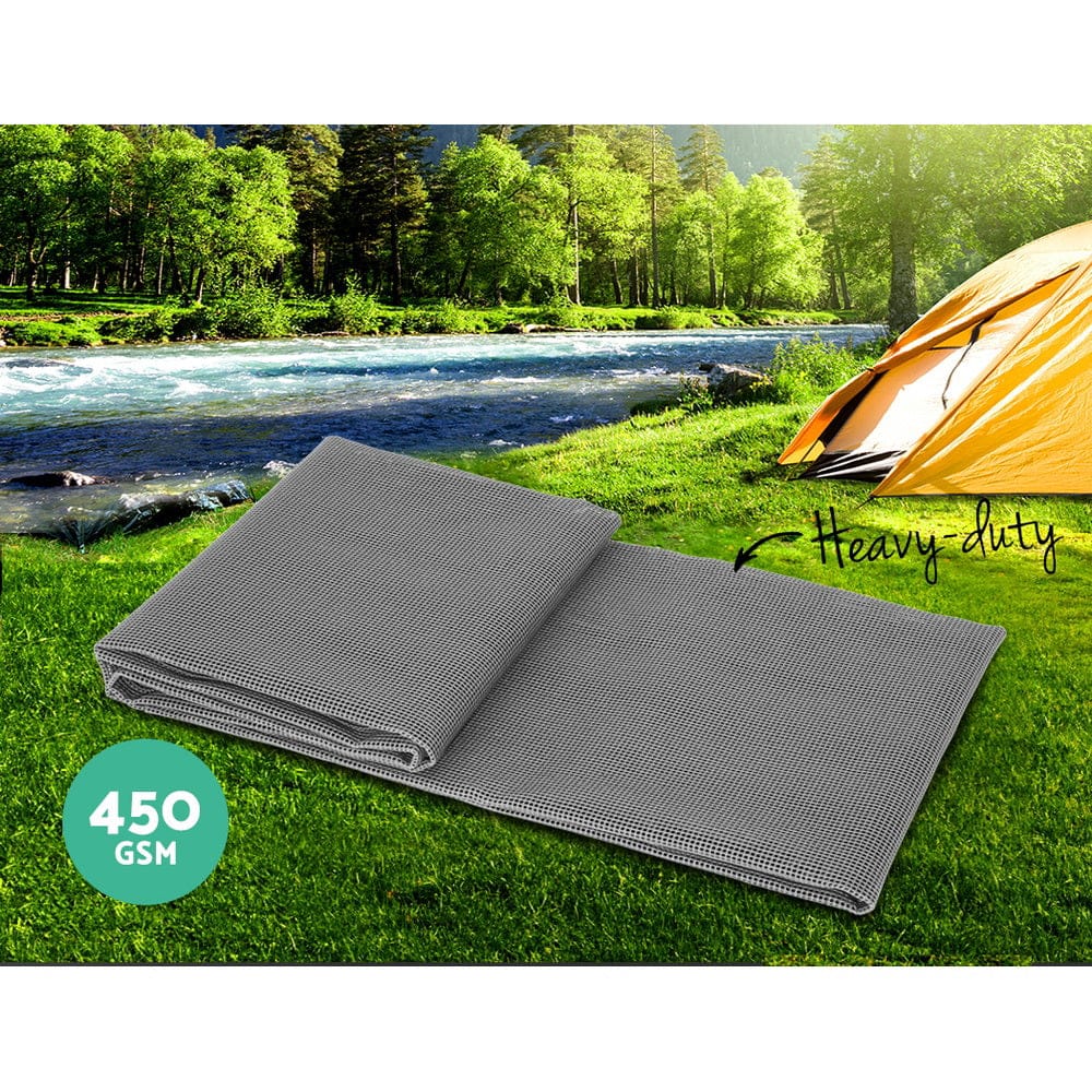 3M X 2.5M Caravan Camping Floor Matting Mesh (2Pcs) | Caravan Accessories