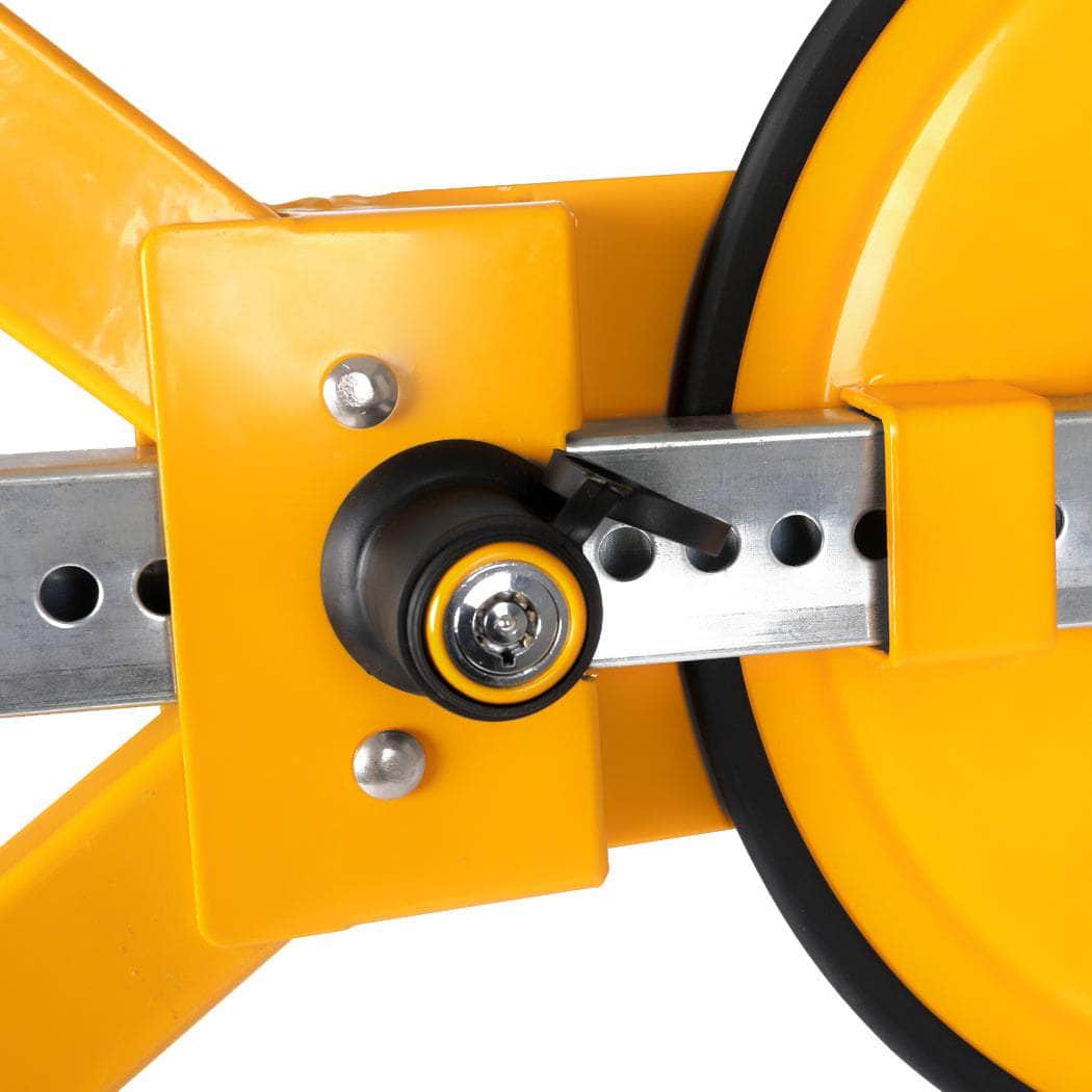 Wheel Defender Lock Clamp for Car and Caravan Security Anti-Theft | Vehicle Keys Heavy Duty